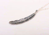 Feather & Leaf Necklace
