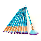 Blue Diamond Makeup Brushes