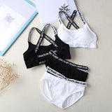 Black and White Letters Underwear