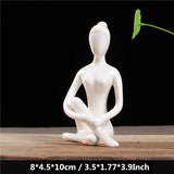Ceramic Yoga Sculptures