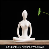 Ceramic Yoga Sculptures
