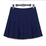 High Waisted Pleated Mini Skirts