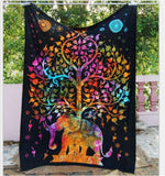 Bohemian Tapestry Blanket